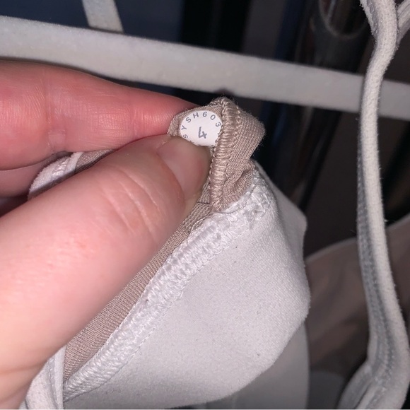Lululemon Nulu White Sports Bra - Picture 2 of 4